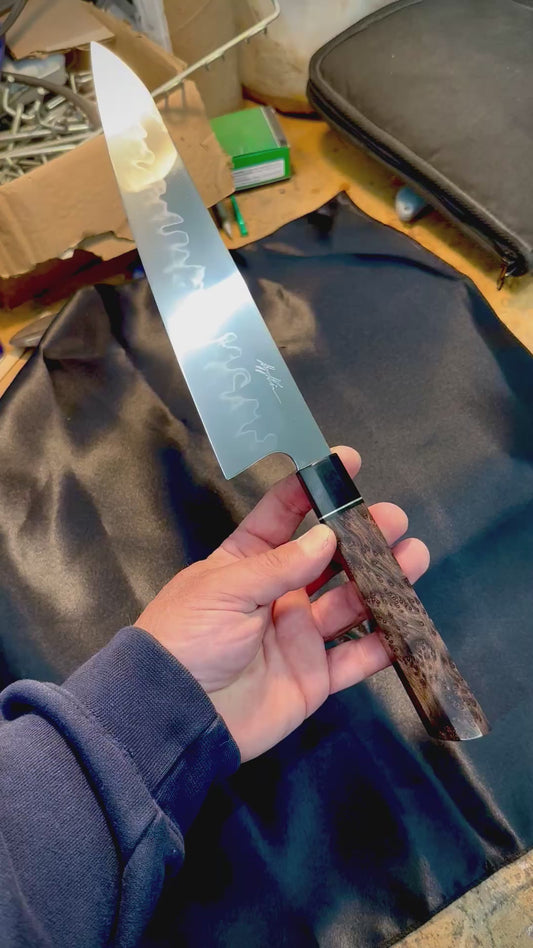 250mm honyaki white #1 gyuto